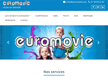 Tablet Screenshot of euromovie.com